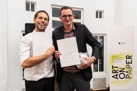 SOFAM - Vincent Geyskens, met LA SIMONIE, wint SOFAM Prijs Beste Solotentoonstelling op Art on Paper 2019